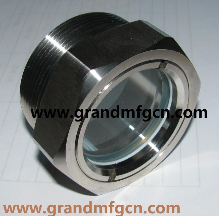STAINLESS STEEL OIL SIGHT GLASS