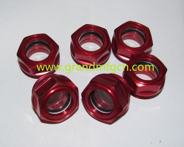 ALUMINUM OIL SIGHT GLASS