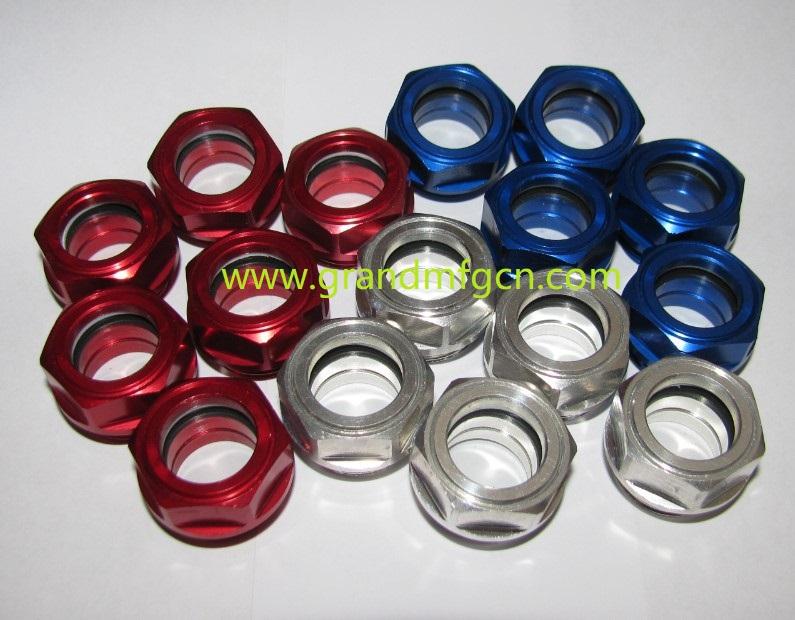 ALUMINUM OIL SIGHT GLASS