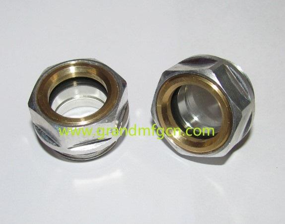 ALUMINUM OIL SIGHT GLASS