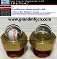 M20X1.5 custom Roots Blower dome oil sight glass oil level gauge indicators