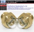 GM-HDM16  Brass Bubble Sight Plugs dome