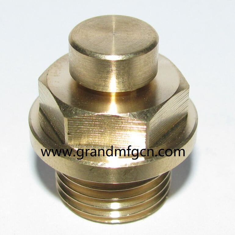 英制管螺紋變速機齒輪箱GrandMfg®銅排氣閥銅呼吸閥銅通氣帽銅透氣塞 10
