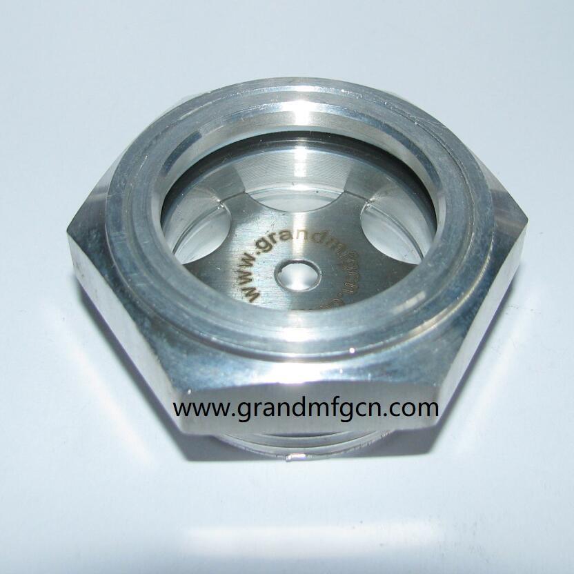 aluminum oil sight glass