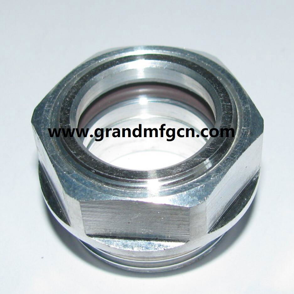 公制螺紋GrandMfg® 鋁油液視窗油鏡油標油窗視鏡