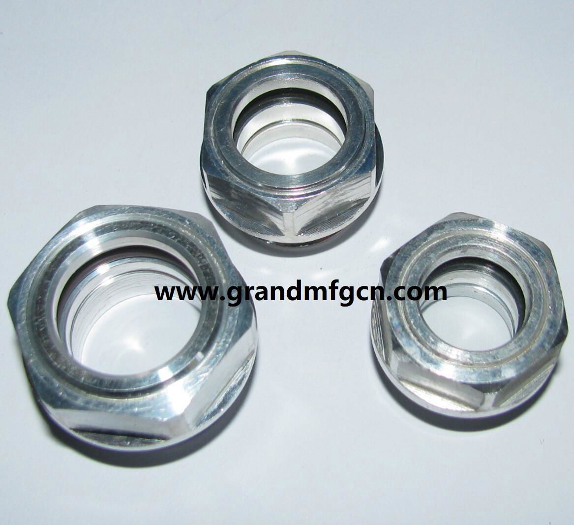 aluminum oil sight glass