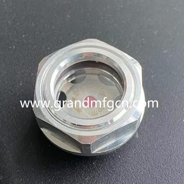 ALUMINUM OIL SIGHT GLASS