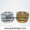 G1/4" 1/2" 3/8" 1" 1 1/4" GrandMfg® 鋁觀察油鏡視鏡液油窺視鏡