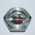 aluminum oil sight glass