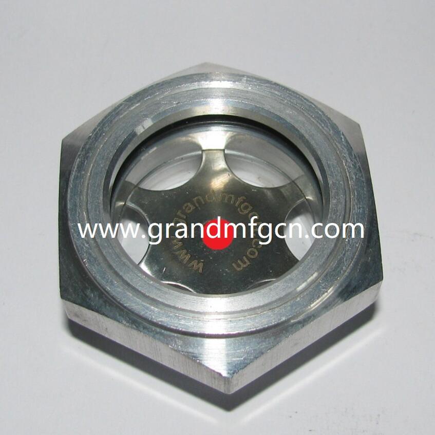 aluminum oil sight glass