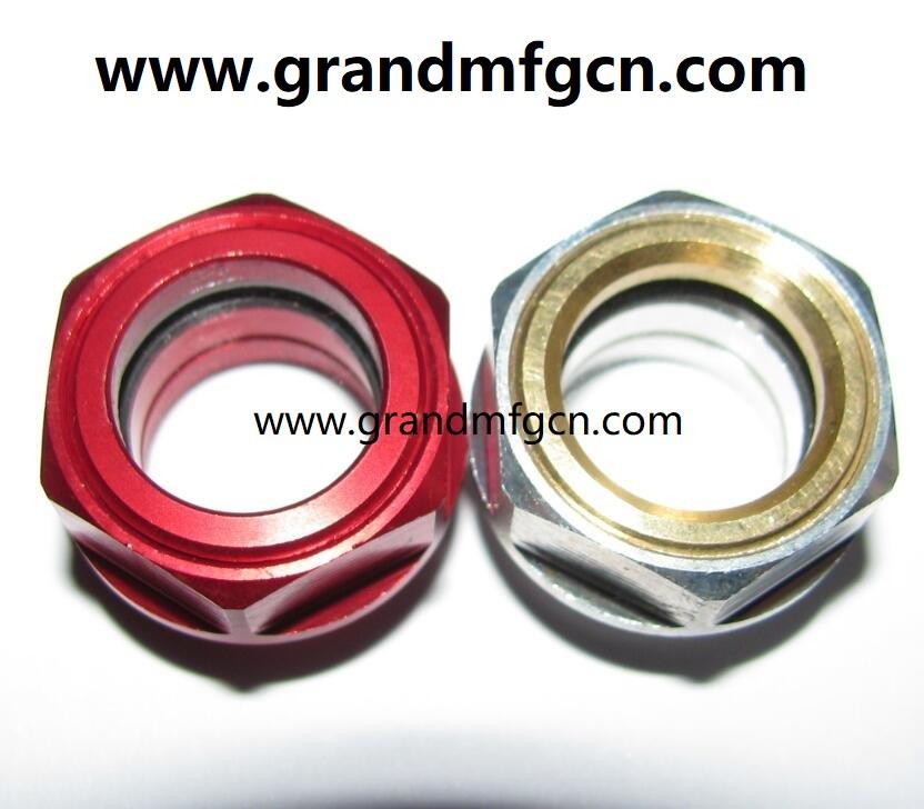 aluminum oil sight glass