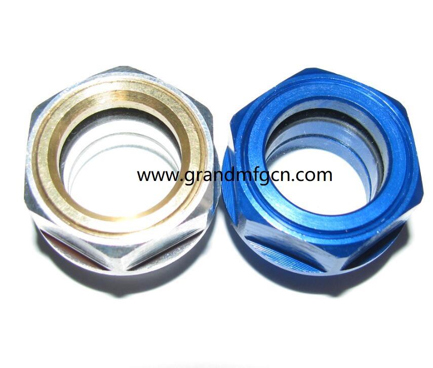 aluminum oil sight glass