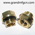 brass oil sight glass