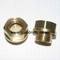 brass oil sight glass