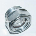 aluminum oil sight glass