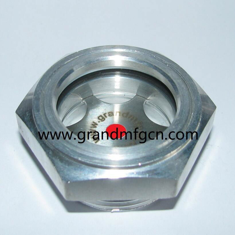 aluminum oil sight glass