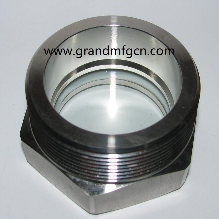 STAINLESS STEEL OIL SIGHT GLASS