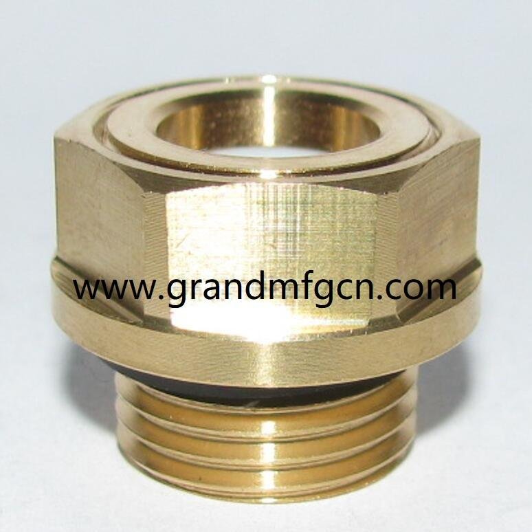 brass oil sight glass GM-BG34
