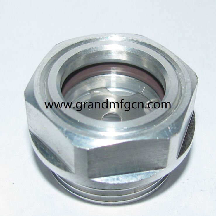 aluminum oil sight glass