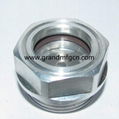 aluminum oil sight glass