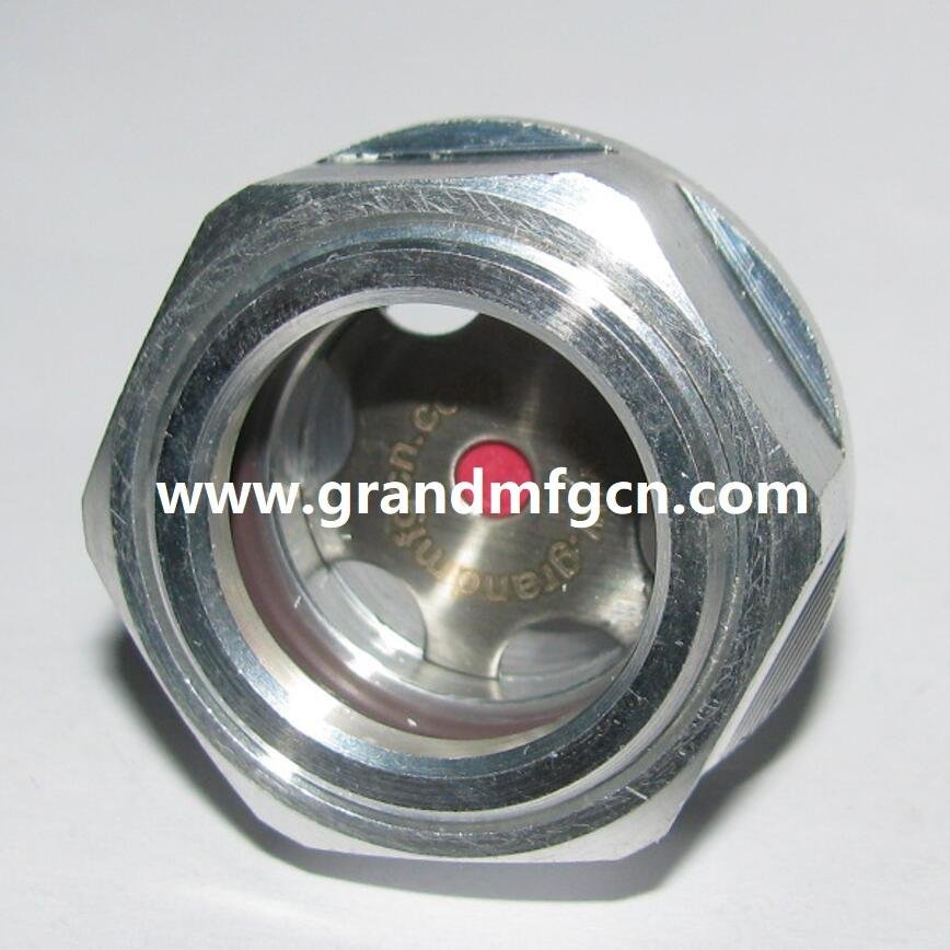 易泽GrandMfg® G1/2英寸外凸玻璃油液视镜GM-HDG12现货油位观察器 5