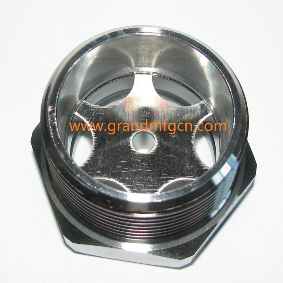 STAINLESS STEEL SS304 NPT OIL SIGHT GLASS