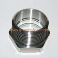 STAINLESS STEEL SS304 NPT OIL SIGHT GLASS