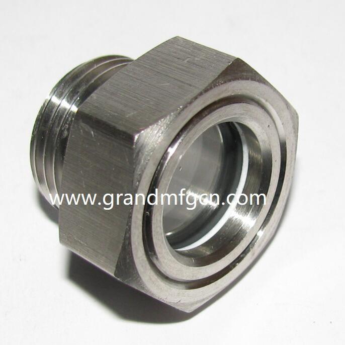 STAINLESS STEEL SS304 NPT OIL SIGHT GLASS