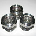 STAINLESS STEEL SS304 NPT OIL SIGHT GLASS