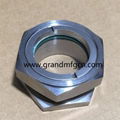 STAINLESS STEEL SS304 SIGHT GLASS WITH NUT