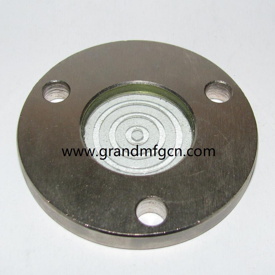 steel nickel plated fused flange sight glass in stock BITZER fused sight glass