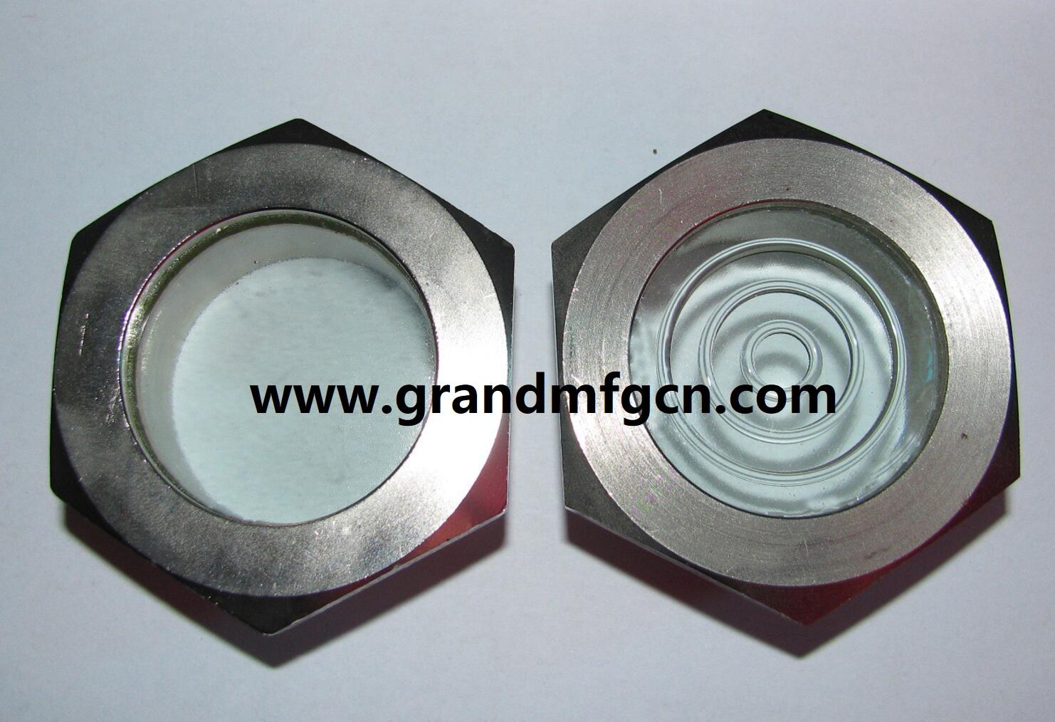 fused SS304 flange oil sight glass