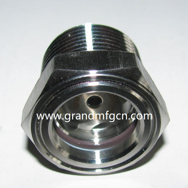 STAINLESS STEEL SS304 NPT OIL SIGHT GLASS