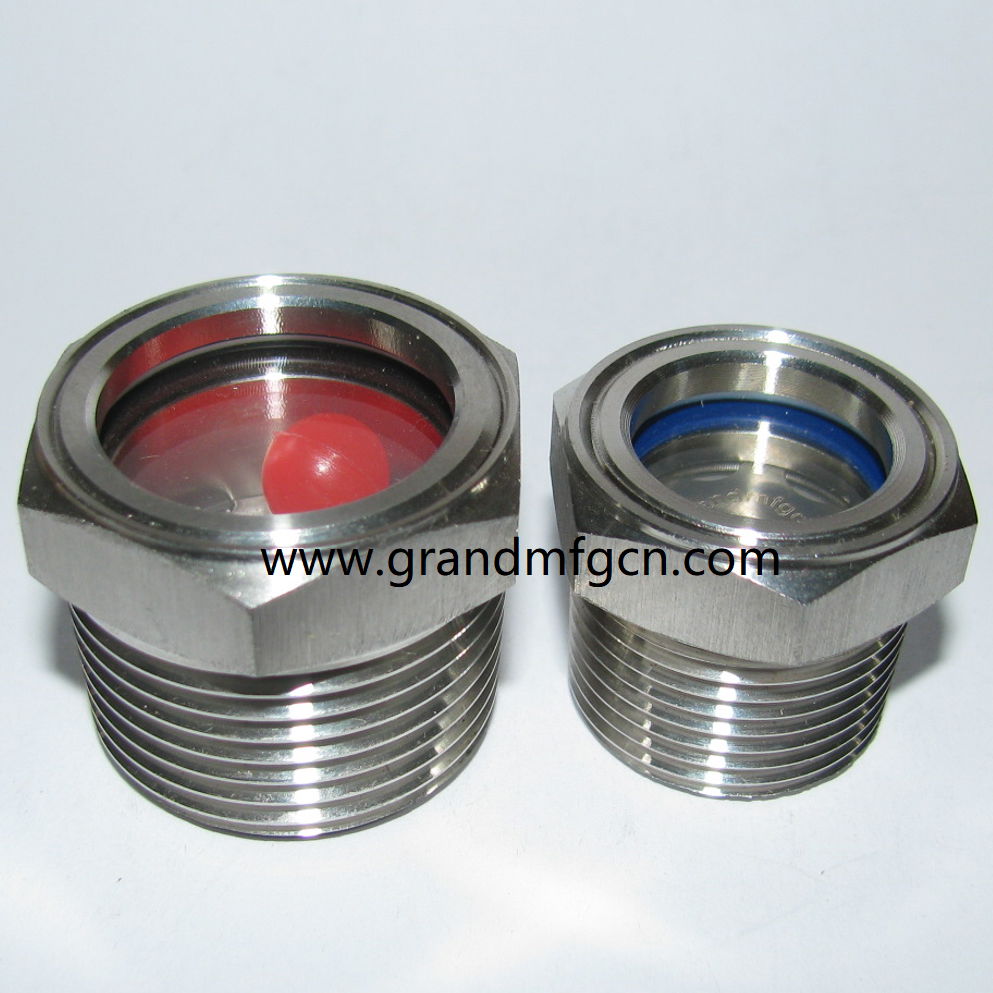 STAINLESS STEEL SS304 NPT OIL SIGHT GLASS