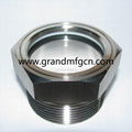 STAINLESS STEEL SS304 NPT OIL SIGHT GLASS