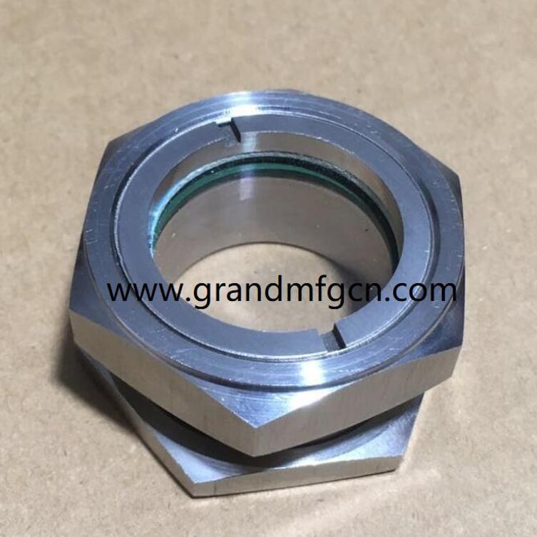 STAINLESS STEEL SS304 NPT OIL SIGHT GLASS