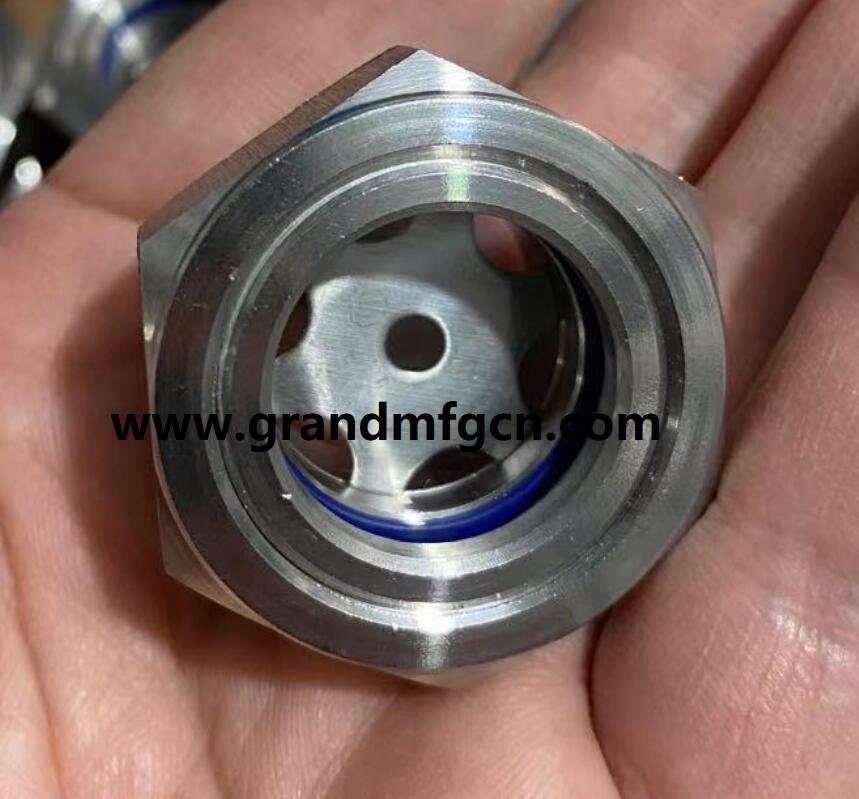 STAINLESS STEEL SS304 NPT OIL SIGHT GLASS