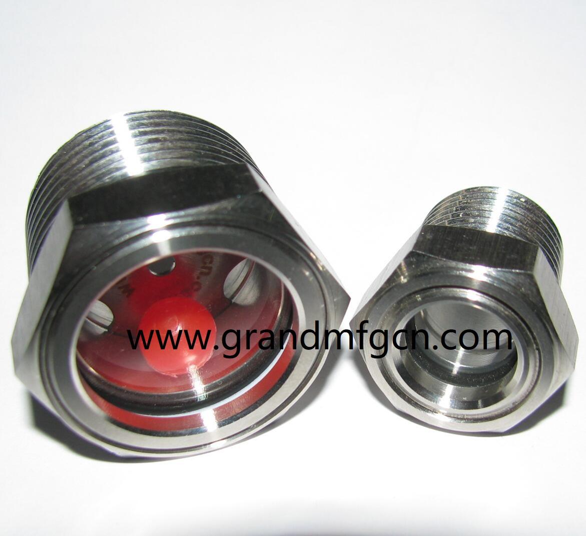 STAINLESS STEEL SS304 NPT OIL SIGHT GLASS