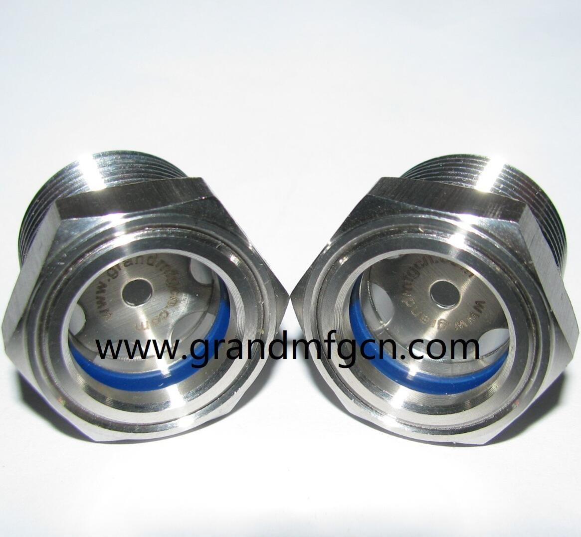 STAINLESS STEEL 1/2 OIL SIGHT GLASS