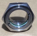 STAINLESS STEEL SS304 NPT OIL SIGHT GLASS