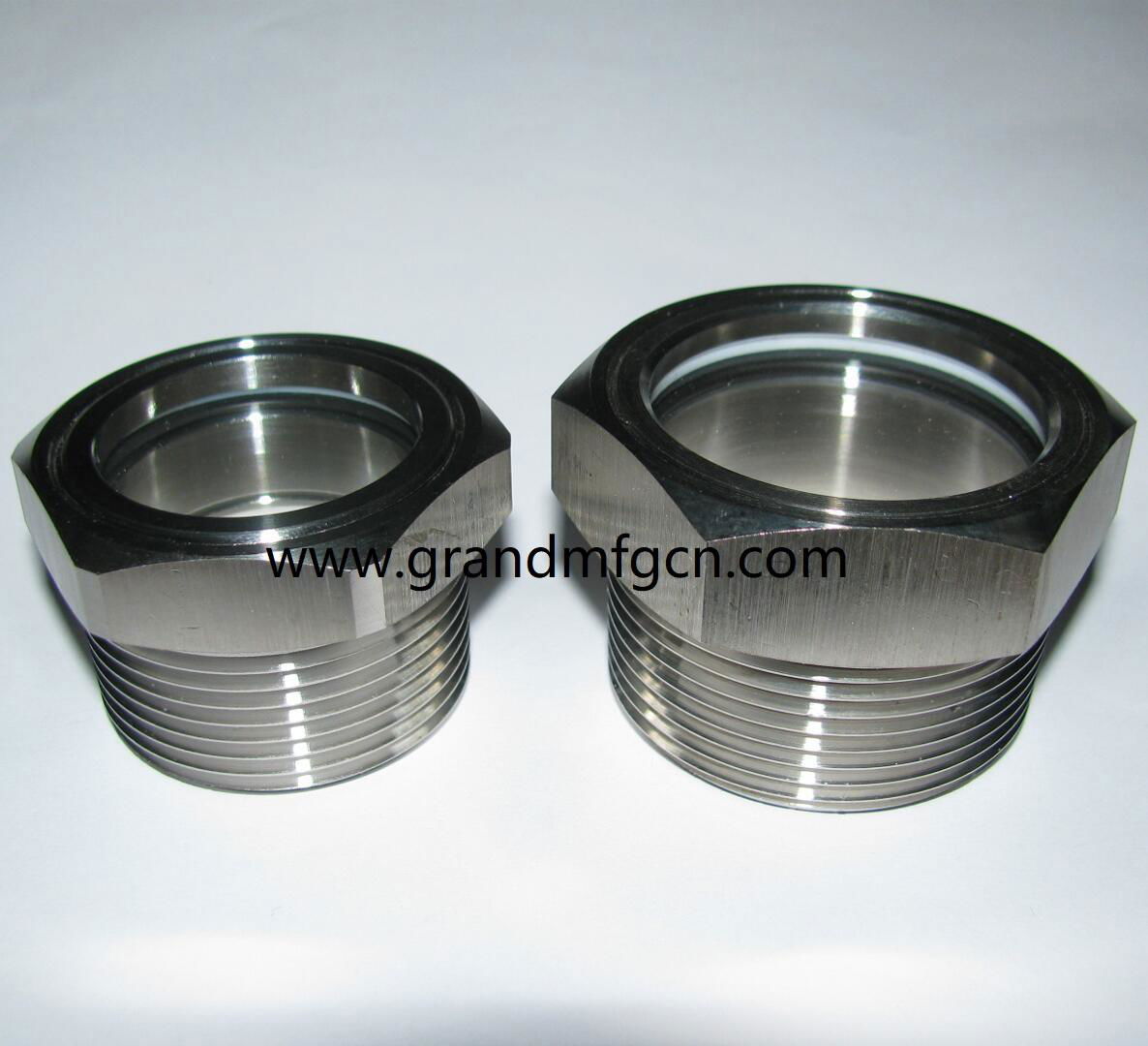 STAINLESS STEEL SS304 NPT OIL SIGHT GLASS