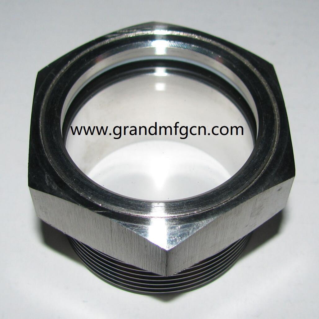 STAINLESS STEEL SS304 NPT OIL SIGHT GLASS