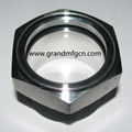 STAINLESS STEEL SS304 NPT OIL SIGHT GLASS