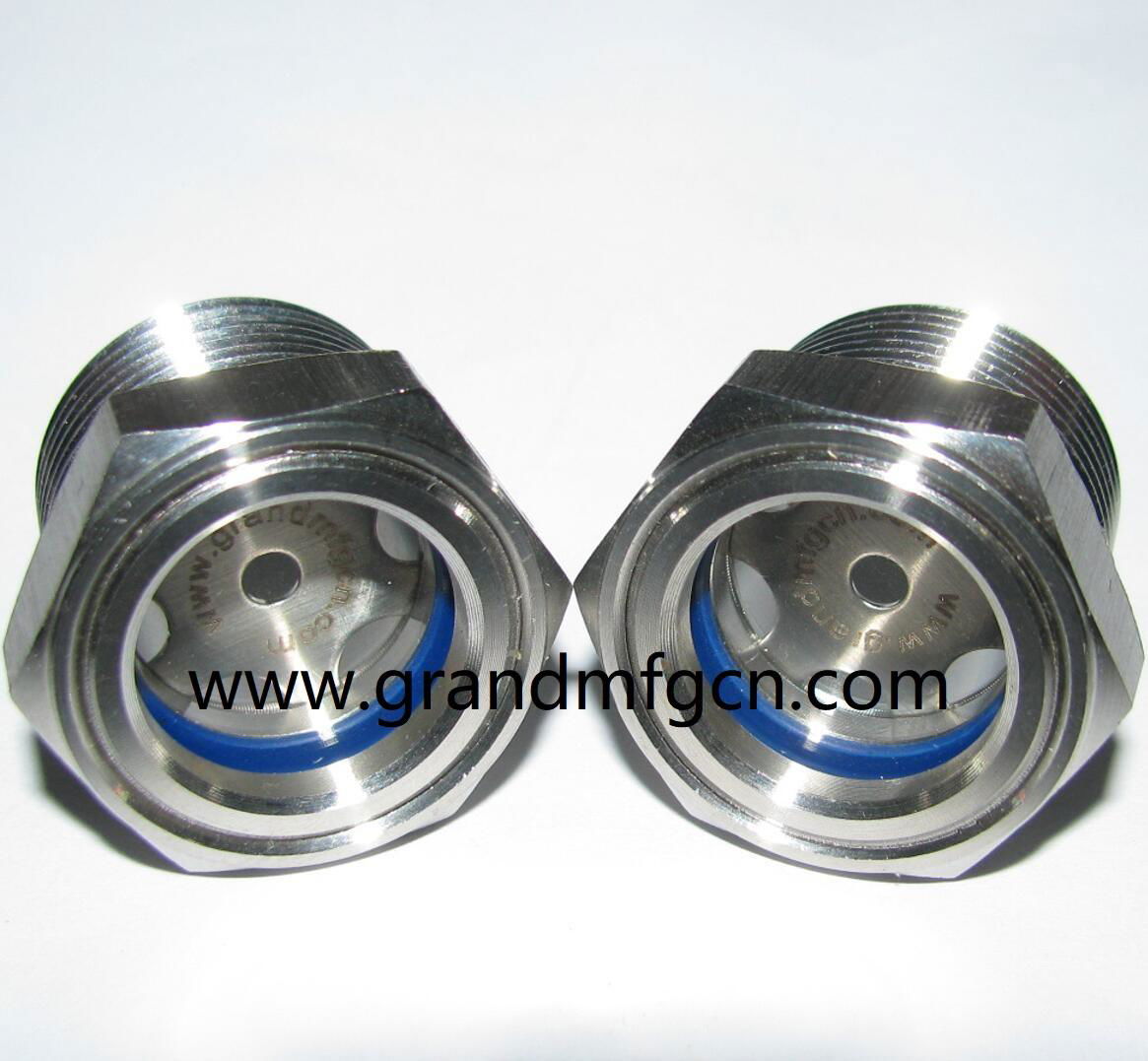 STAINLESS STEEL SS304 NPT OIL SIGHT GLASS