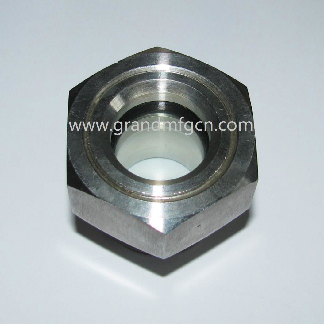 STAINLESS STEEL SS304 NPT1/4 OIL SIGHT GLASS