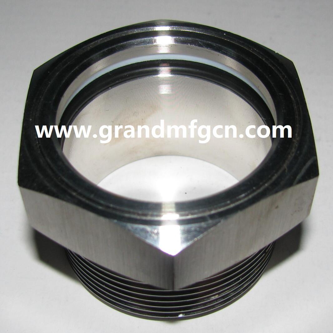 STAINLESS STEEL SS304 NPT OIL SIGHT GLASS