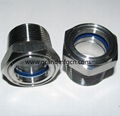 STAINLESS STEEL SS304 NPT OIL SIGHT GLASS