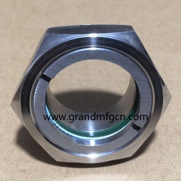 STAINLESS STEEL OIL SIGHT GLASS