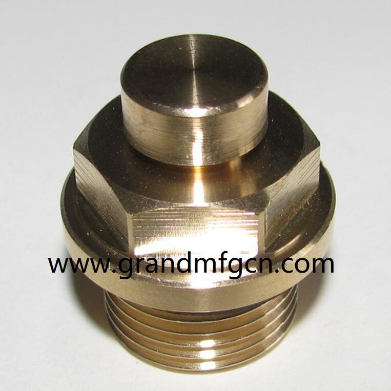 NPT 1/2" Threaded Hydraulic GrandMfg® Brass breather vents plugs 3