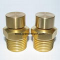 UNF BRASS BREATHER VENT PLUGS